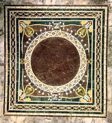 Patroon in opus sectile